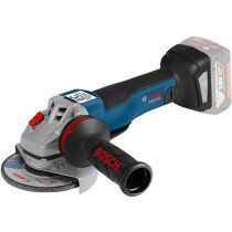 Bosch GWS18V-10PC Body Only 18V Connection Ready Brushless 125mm Angle Grinder with Paddle Switch in L-BOXX