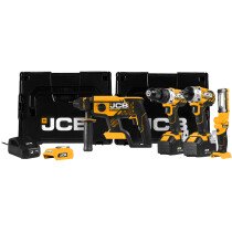 JCB 21-184PK-V1 18V 4 Piece Power Tool Kit