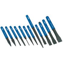 Draper 26557 CP12NP 12 Piece Cold Chisel and Punch Set
