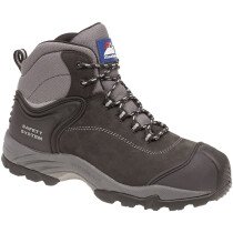 Himalayan 4103 Black Nubuck Leather S3 SRC Metal Free Safety Boot