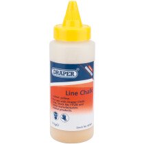 Draper 42983 LCY/H 115g Plastic Bottle of Yellow Chalk for Chalk Line