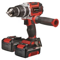 Einhell TE-CD 18/60 Li-i BL 18V Power X-Change Brushless 60nm Combi Drill Kit With 2x 4.0Ah Batteries In Stack Case