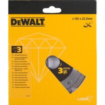 DeWalt DT3761-XJ 125mm Extreme Laser-Welded Diamond Cutting Disc for Hard Concrete and Granite