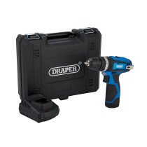 Draper 70256 12V Combi Drill With 1 x 1.5Ah Battery And 1 x Fast Charger