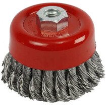 Clarke 1801554 CHT554 - 80mm Wire Cup Brush (M14)