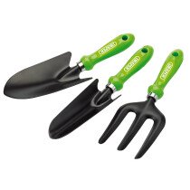 Draper 83972 EF/GFT3 Easy Find 3 Piece Gardening Hand Tool Set