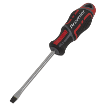 Sealey AK4354 Screwdriver Slotted 6 x 100mm GripMAX