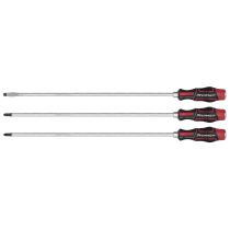 Sealey AK4942 Screwdriver Set 3pc Hammer-Thru 450mm