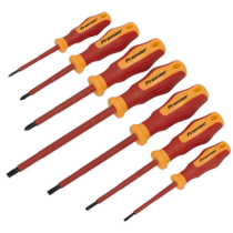 Sealey AK6125 Screwdriver Set 7pc VDE Approved