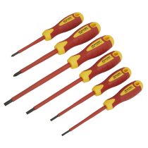 Sealey AK6130 Screwdriver Set 6pc VDE Approved