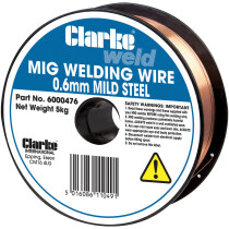 Clarke 6000476 Mild Steel Welding Wire 0.6mm 5kg