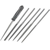 Bahco 2-470-16-2-0 Needle Set of 6 Cut 2 Smooth 160mm BAH470