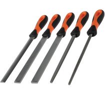 Bahco 1-478-08-1-2 File Set 5 Piece 200mm (8in) BAH47808