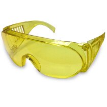 JSP ILES Madrid SE14Y Visitors Yellow Polycarbonate Safety Spectacle Glasses