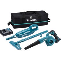 Makita CLX247SAX1 12V CXT Vacuum / Blower TwinKit with 1x 2.0Ah Battery and Charger in Bag