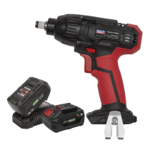 Sealey CP20VIWKIT Impact Wrench 20V 1/2"Sq Drive 230Nm - 2 Batteries