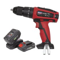 Sealey CP20VDDKIT Hammer Drill/Driver Kit ø13mm 20V - 2 Batteries