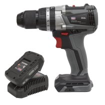 Sealey CP20VDDXKIT1 Brushless Hammer Drill/Driver Kit ø13mm 20V 2Ah