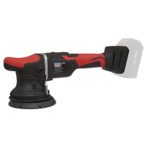 Sealey CP20VOP Cordless Orbital Polisher ø125mm 20V Lithium-ion - Body Only