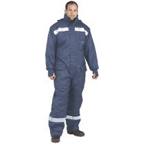 Portwest CS12 Heavy Duty Cold Store Coverall All-in-One - Ultimate Coldstore Protection - Navy Blue