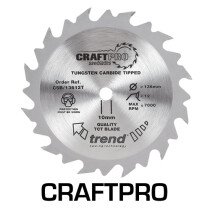 Trend CSB/15024TB Craft saw blade 150 x 24 teeth x 10 thin