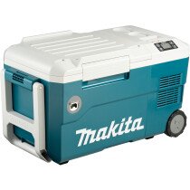 Makita CW001GT101 LXT / XGT 18V, 40v or 240v Mains Cooler / Warmer Box with 1x 40v-5.0Ah Battery and Charger
