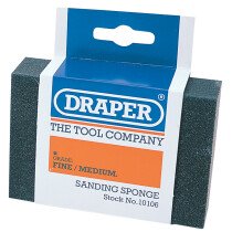 Draper 66082 Cork Sanding Block,Blue,110 x 65 x 30 mm