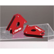 Clarke 1801231 CHT231 4" Magnetic Welding Clamps (Set of 2)