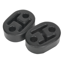 Sealey EX02 Exhaust Mounting Rubbers L60 x D41 x H20 (Pack of 2)