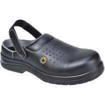 Portwest FC03 Compositelite ESD Perforated Safety Clog Shoe SB AE 