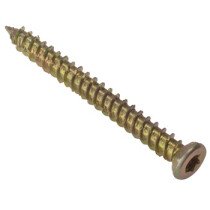 Forgefix 10CFS202 Concrete Frame Screw Torx® Type High-Low Thread ZYP 7.5 x 202mm (Bag of 10) FORCFS202G