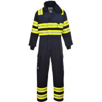 Portwest FR98 FR Wildland Bizflame Fire Coverall Flame Resistant  - Navy Blue