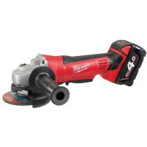 Milwaukee HD18115AG-402C 18V Angle Grinder with 2x 4.0Ah Batteries