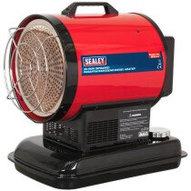 Sealey IR20 Infrared Paraffin / Kerosene / Diesel Heater 20.5kW 230V
