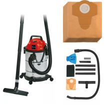 Einhell TC-VC 1815 15 Litre Plastic Wet & Dry Vac 240V with 5 Bags