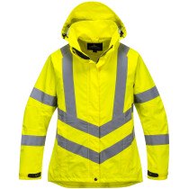 Portwest LW70 Ladies Hi-Vis Breathable Jacket High Visibility - Yellow