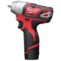 Milwaukee M12BIW14-202C 12V Compact 1/4" Impact Wrench with 2x 2.0Ah Batteries