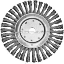 Osborn 0002-631151 115mm (4.1/2") Steel Twist Knot Wire Wheel Brush