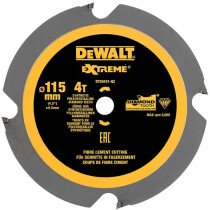 DeWalt DT20421-QZ 115 x 9.5 x 4T, Polycrystalline Diamond Circular Saw Blade For The DeWalt  DCS571 Compact Saw