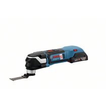 Bosch GOP 18 V-28 18V Brushless Starlock Multi-Cutter with Accessories and 2x 5.0Ah Batteries in L-BOXX