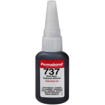 Permabond 737 20g Toughened Cyanoacrylate 'Superglue' Adhesive (Box of 15)