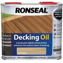 Ronseal 35190 Decking Oil Clear 5 Litre RSLDOCL5L