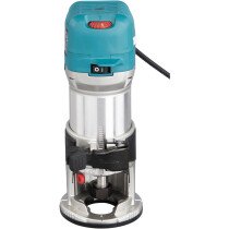 Makita RT0702CX4 1/4" 710w Router / Trimmer with Variable Speed and Interchangeable Bases-110v