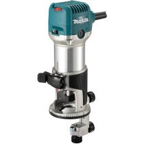 Makita RT0702CX2 1/4" 710w Router / Trimmer with Variable Speed and Interchangeable Bases