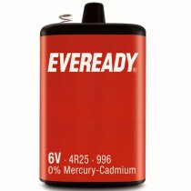 Eveready PJ996/4R25 6V PJ996 Lantern Battery EVES4682