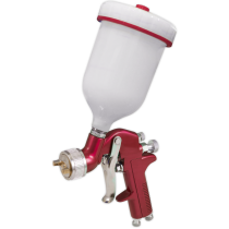 Sealey S714G Gravity Feed Spray Gun 1.4mm Set-Up