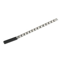 Sealey AK3814 Socket Retaining Rail with 14 Clips 3/8" Drive