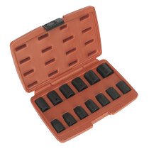 Sealey AK5613M Impact Metric Socket Set 13 Piece 1/2" Drive