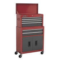 Sealey AP2200BB Topchest and Rollcab Combination 6 Drawer