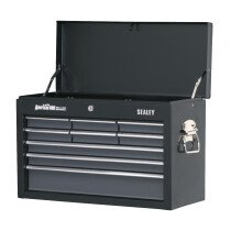 Sealey AP2509B Topchest 9 Drawer with Ball Bearing Runners - Black
